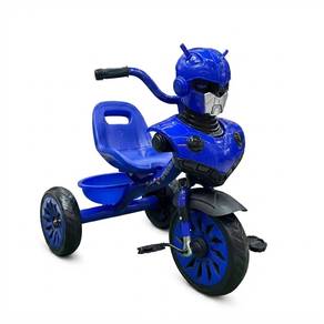 Kids Robot Tricycle with Storage Basket & Front He