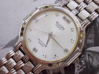 Original Elgin gent platinum plated watch