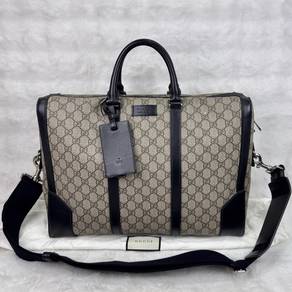 Gucci Briefcase Brown w Black strap