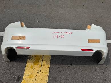 No 11-8-36 Toyota Mark X Grx130 Rear Bumper Jpn