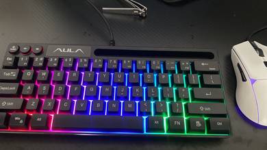 AULA rgb kyebord wired