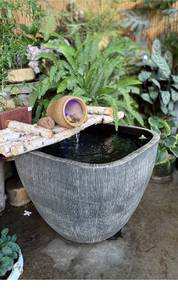 Outdoor Gold Fish Container Pot Tank Aquarium