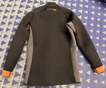 DIVE&SAIL 3MM Thermal Wetsuit Men Women Split Top