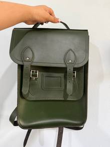 Brand New racing green Cambridge Satchel Bagpack