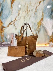 GUCCI Jeans Soft Bucket Bag