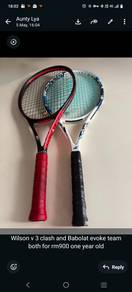 Tennis Racket Wilson and Babolat