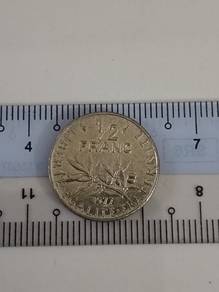 1977 Half France coin