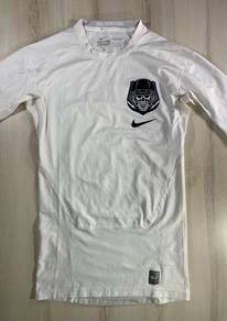 Nike Pro Combat Black Skull White Compression #DR
