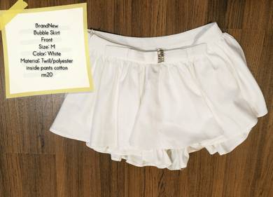 White Fluffy skirt