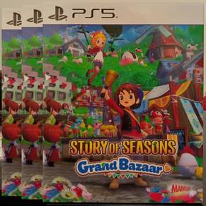 Playstation PS5 Game Story of Seasons Grand Bazaar