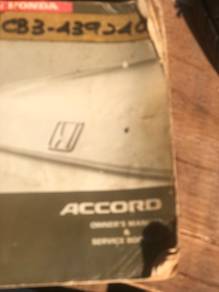 Honda Accord user manual