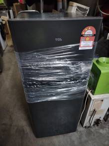 TCL 2 Door Black Fridge TF985