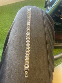 Stainless Steel Blue Stone Bracelet