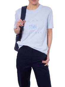 TOMMY HILFIGER Women's tonal logo t-shirt