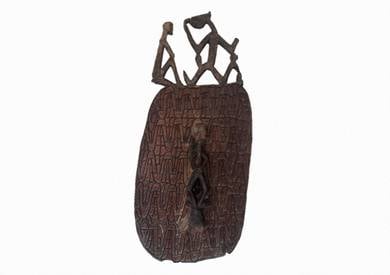 ASMAT WAR SHIELD (JAMASJ) – Hand-Carved Shield