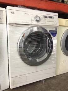 Mesin Front Load Machine Washing Basuh 8kg LG Auto