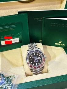 Rolex GMT-Master II Pepsi Jubilee Black Dial 40MM