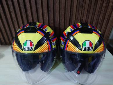 2 pcs Helmet AGV K5 Soleluna VR46