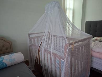preloved baby cot