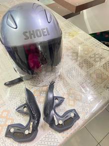 shoei j-stream grey size M