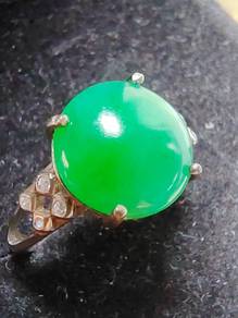 Ice Green Type A 100% Natural Burma Jadeite Jade