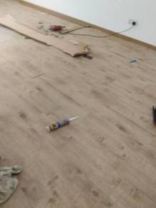 PASANG LANTAI VINYL l install floor vinyl