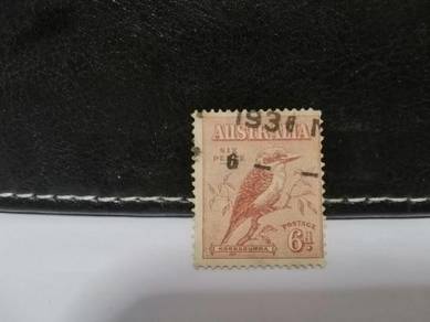 1932 Australia Stamp Kookaburra Bird
