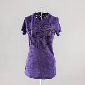 Harley Davidson Las Vegas Pupple Tee