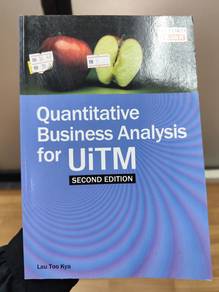 Quantitative Business Analysis for UiTM, 2nd Ed
