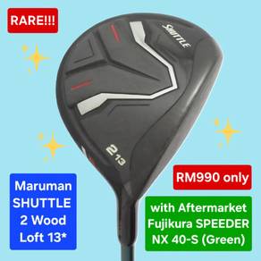 Maruman SHUTTLE 2W with Fujikura SPEEDER NX 40S