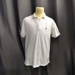Yves Saint Laurent classic polo white t shirt