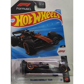 Hot Wheels McLaren Formula 1 Team Black papaya