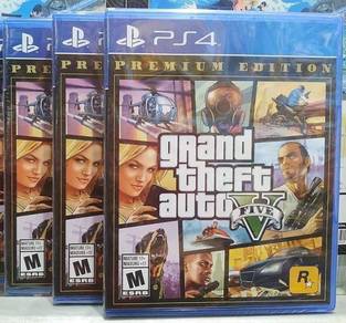 PS4 Game GTA 5 Grand Theft Auto V Premium Edition
