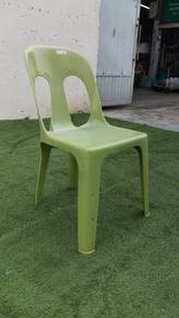 YE99AE Kerusi Plastik Plastic Chair Green