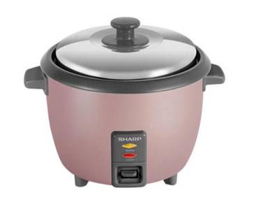 Sharp 1.0L Rice Cooker (Nonstick, Pink) KSH108SPK