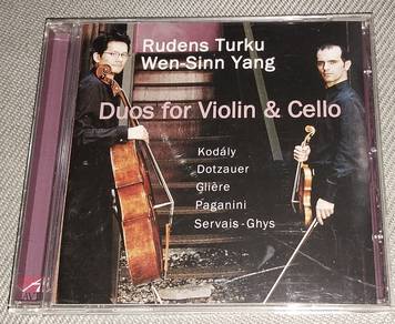 CD Rudens Turku/Wen-Sinn Yang-DuosForViolin&Cello