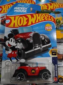 hotwheels Mickey Mouse car