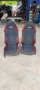 Seat bucket Toyota CELICA maroon