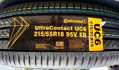 215 55 18 CONTINENTAL UC6 Tayar Tyre New 2026