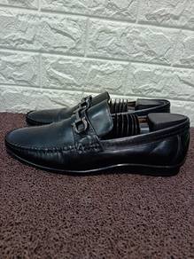 Uk9 BOLLINI Leather Loafers