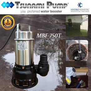TSUNAMI MBF-750T SEWAGE Sub PUMP (0.75kW/1HP/415V)