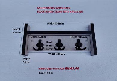 N2U 1008 - Multipurpose Hook Hanger Rack