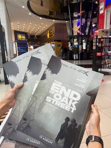 The end of oak street 4dx poster