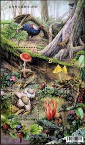 2012 Wild Mushroom Fungus Fungi Taiwan MS Stamp UM