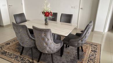 Set Meja Makan (Dining Table) 6 Seater