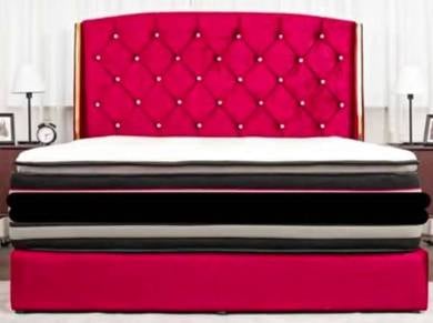 Divan dan tilam King Size Baru