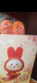 New medium rabbit cny toy