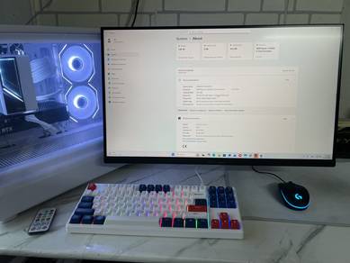 RTX3060TI 32GB RAM R5 5600X 280HZ MONITOR FULL SEt