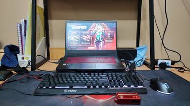 Gaming laptop MSI GF63