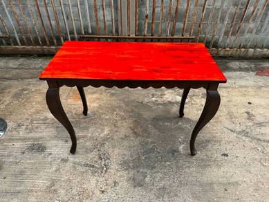 Solid Wood Console Table Meja Hiasan Study